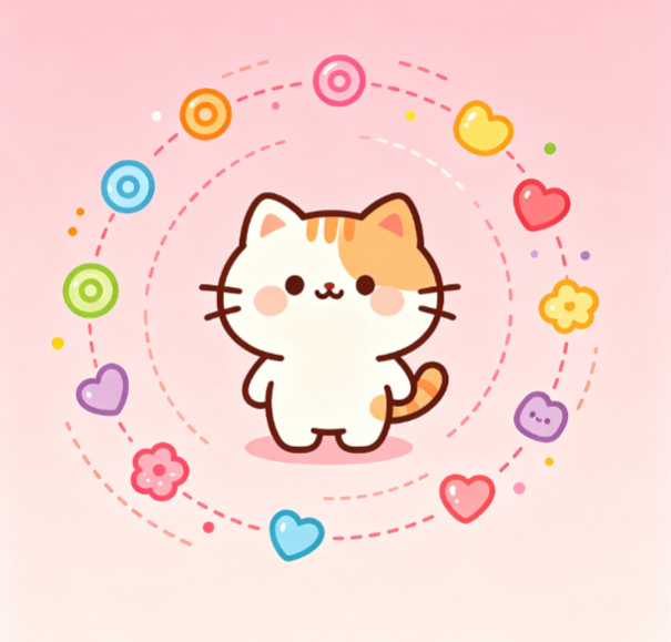 Candy and Spinning Kitten Feeding Route